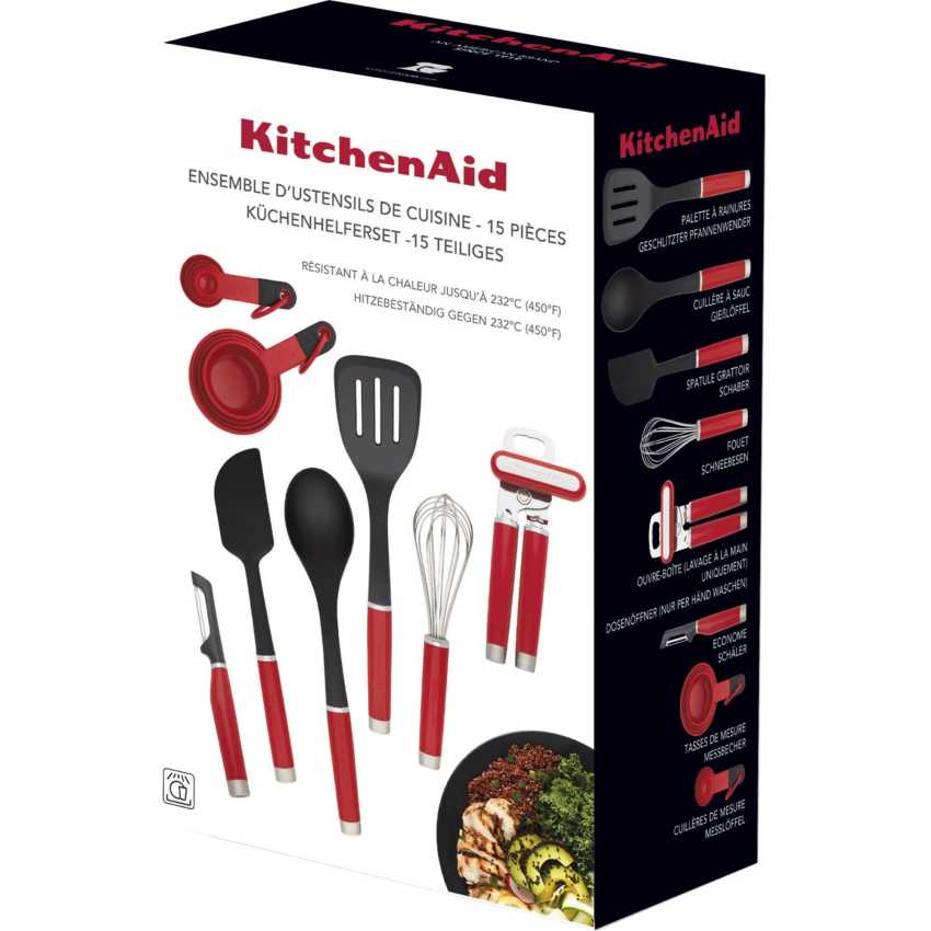 KitchenAid Redskapsset, 15 delar